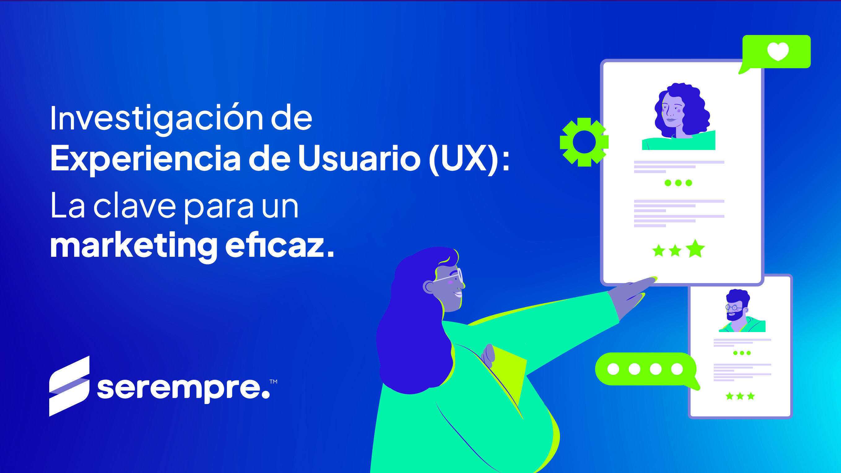 Banner investigación UX